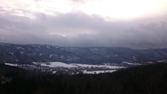 Ze zasněžených Kočičích kamenů do Libverdy Ze zasněžených Kočičích kamenů do Libverdy