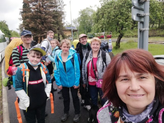 Nocleh v altánku nad Kamenicí