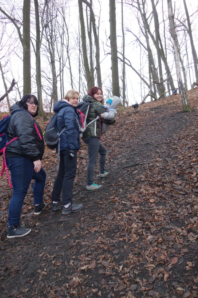 Lednový ohýnek na Hamrštejně Lednový ohýnek na Hamrštejně