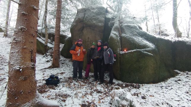 Ze Starého Harcova za Mešním kamenem Ze Starého Harcova za Mešním kamenem