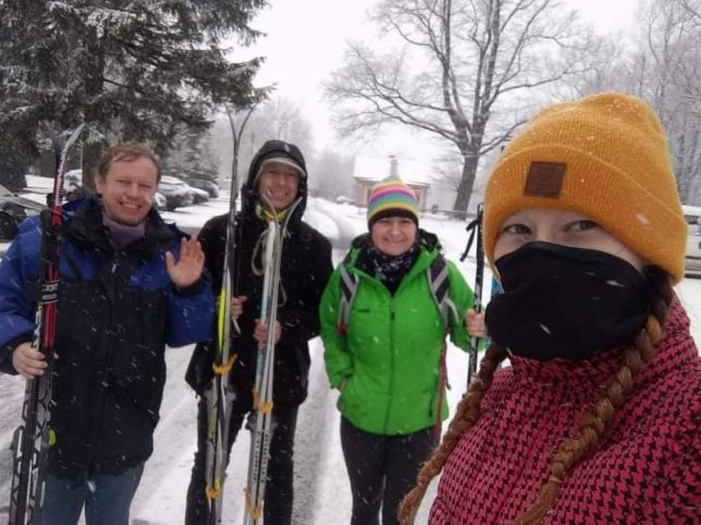 Jak se běžkuje v dešti Jak se běžkuje v dešti