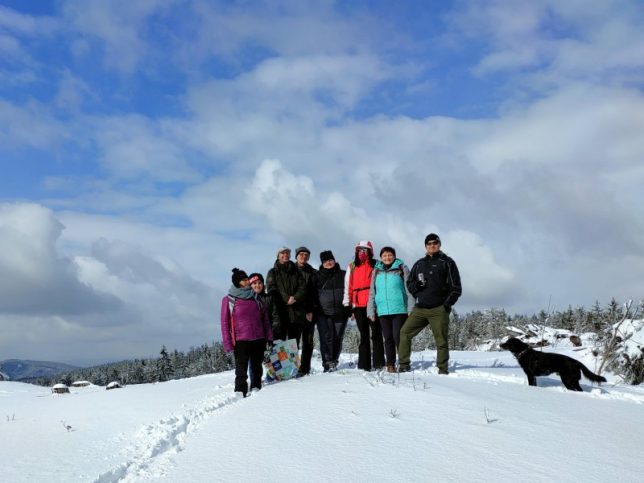 Svízelné putování po ještědském hřebeni Svízelné putování po ještědském hřebeni