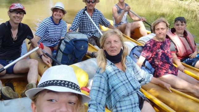 Na Ploučnici do Stružnice s vodáky a podvodňáky Na Ploučnici do Stružnice s vodáky a podvodňáky