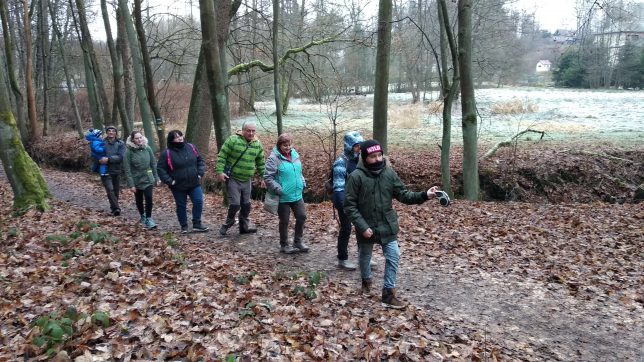 Novoroční procházka okolo Sloupu Novoroční procházka okolo Sloupu