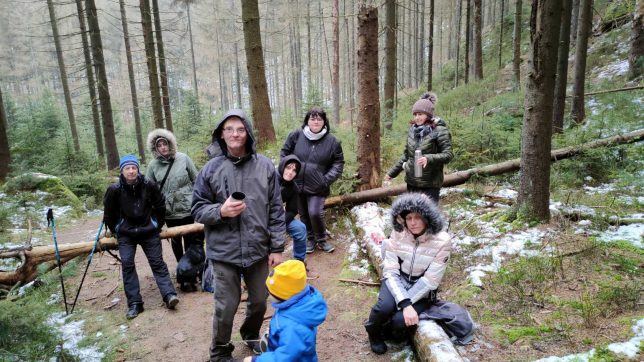 Za nesmělými ledopády Za nesmělými ledopády