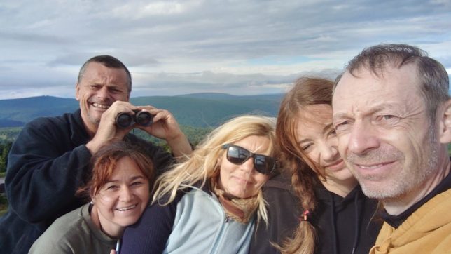 Na rozhlednu Smrk s bouřkou v zádech Na rozhlednu Smrk s bouřkou v zádech