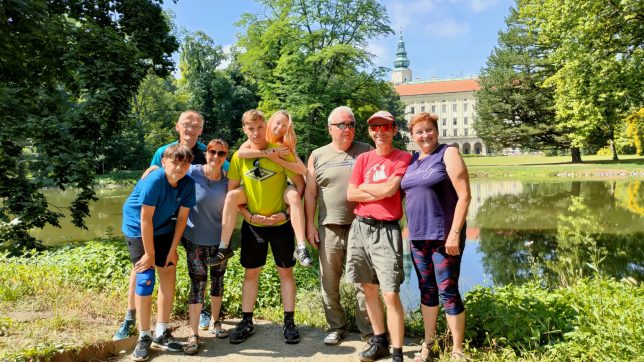 Středním Pomoravím na kole od jihu k severu Středním Pomoravím na kole od jihu k severu