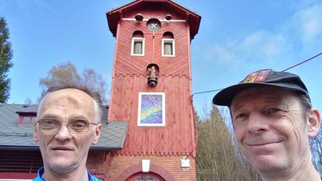 Letní nocleh s kolem začátkem jara Letní nocleh s kolem začátkem jara