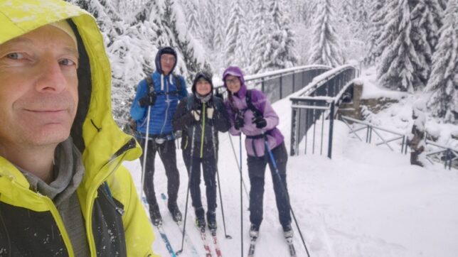 V bílé stopě na Jizerce V bílé stopě na Jizerce